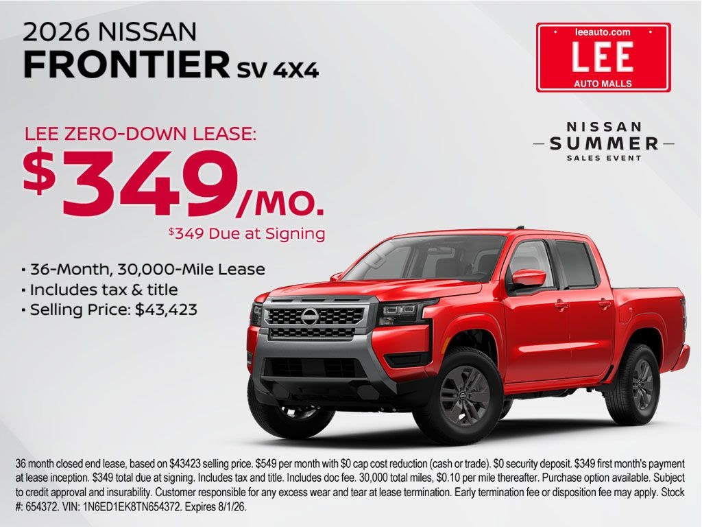 New 2026 Nissan Frontier S Truck King Cab