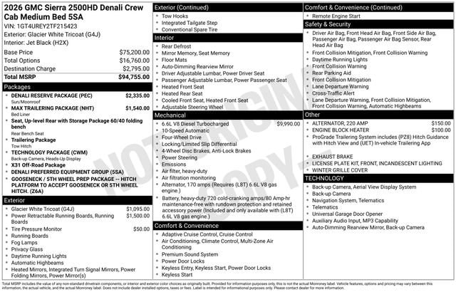 2026 GMC Sierra 2500HD Denali - Photo 37