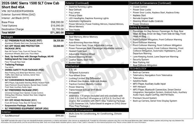 2026 GMC Sierra 1500 SLT - Photo 37