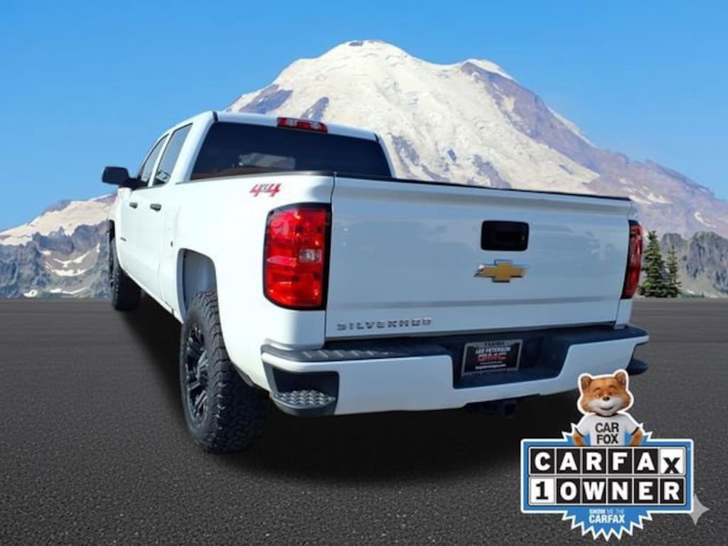Used 2018 Chevrolet Silverado 1500 Custom Truck Crew Cab