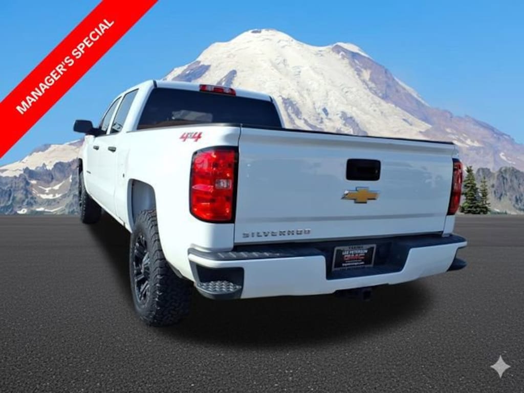 Used 2018 Chevrolet Silverado 1500 Custom Truck Crew Cab