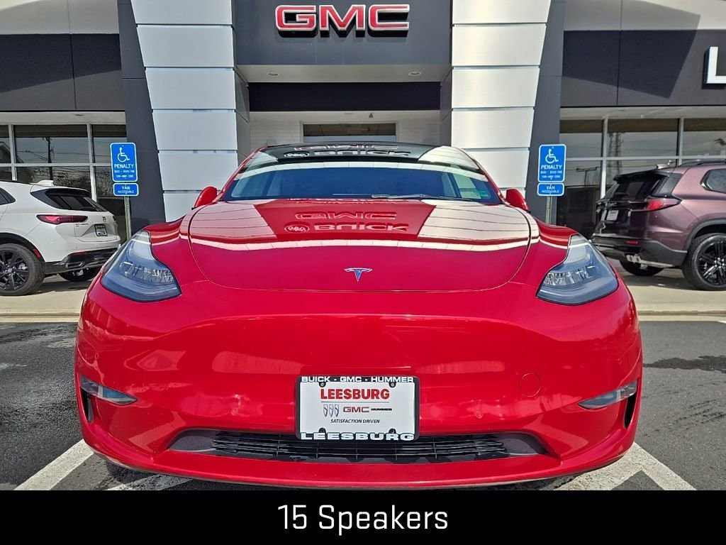 Used 2021 Tesla Model Y Long Range with VIN 5YJYGDEEXMF196885 for sale in Leesburg, VA