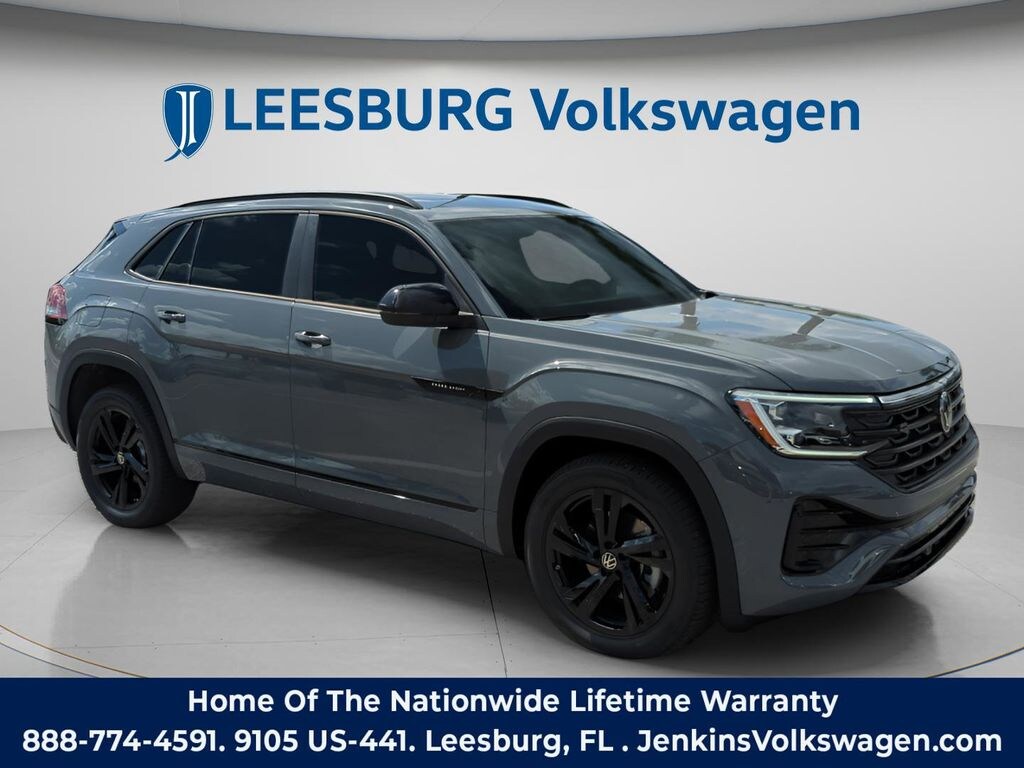 New 2026 Volkswagen Atlas Cross Sport 2.0T SEL R-Line Black SUV