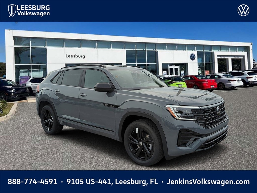 New 2026 Volkswagen Atlas Cross Sport 2.0T SEL R-Line Black SUV