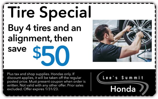 Tire Special  | Lee's Summit Honda