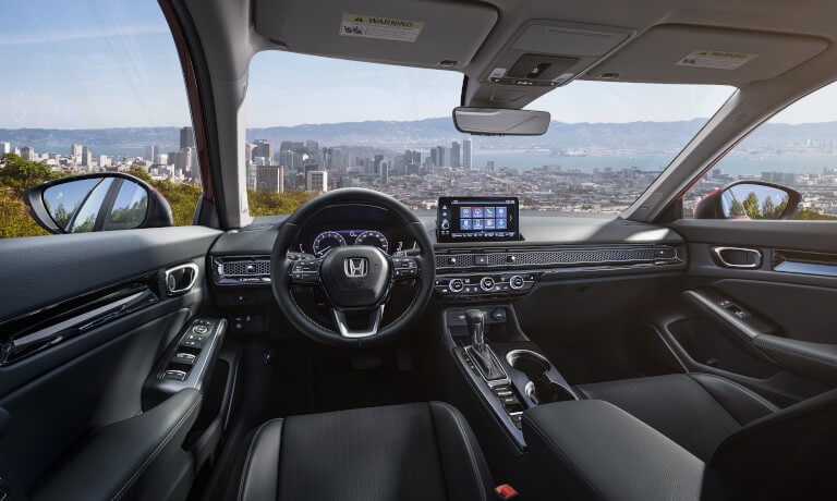 2023 Honda Civic front dashboard interior