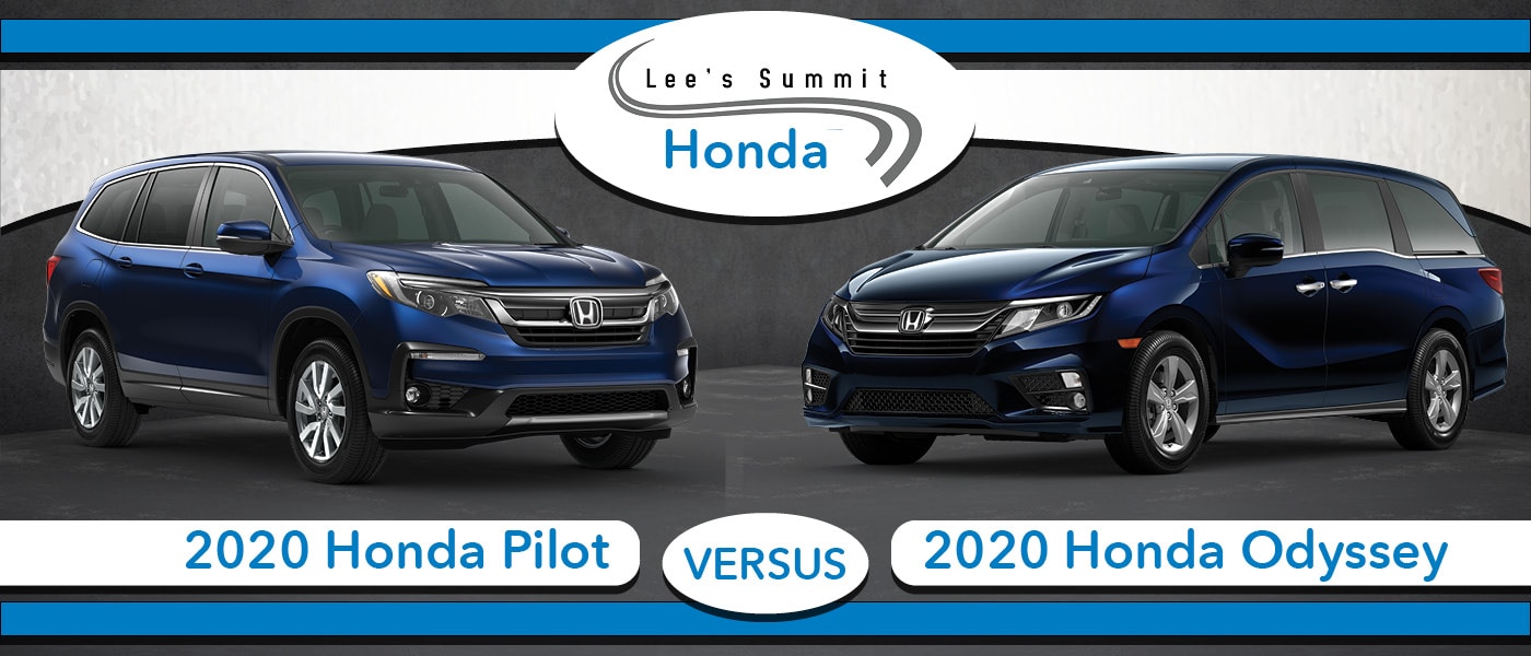 2021 Honda Pilot vs. 2021 Honda Odyssey Lee's Summit, MO