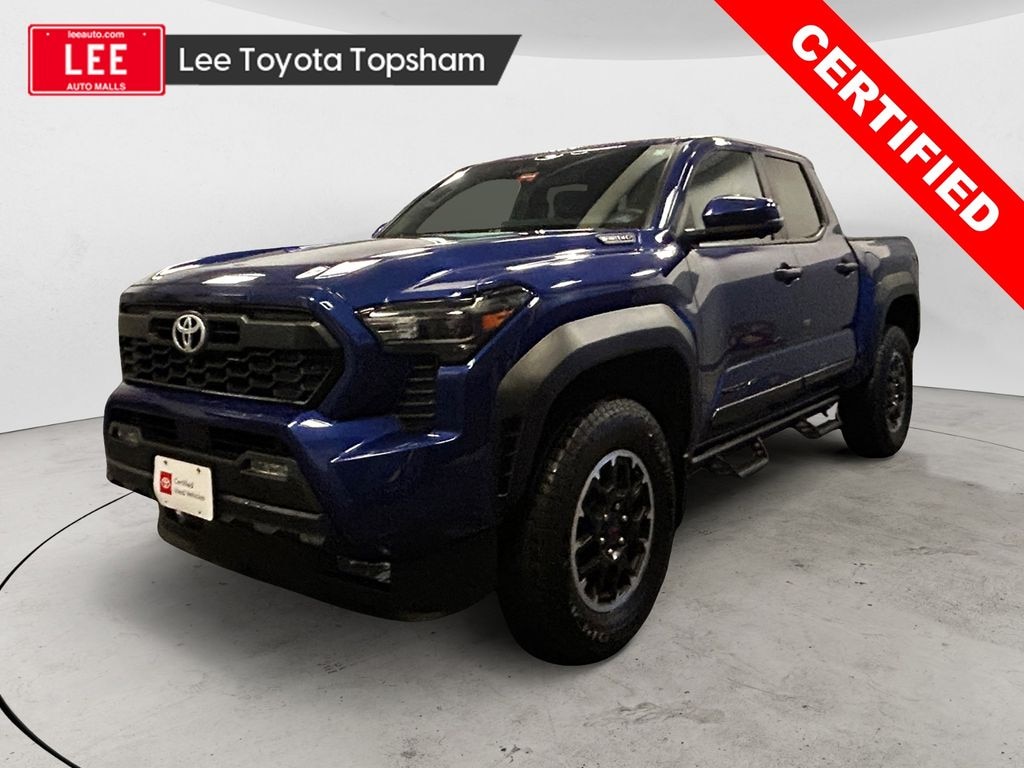 Certified 2024 Toyota Tacoma i-FORCE MAX TRD Off Road Truck Double Cab
