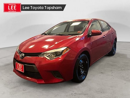 2016 Toyota Corolla LE Sedan