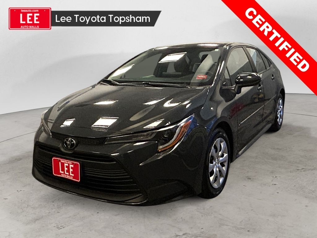 Certified 2025 Toyota Corolla LE Sedan
