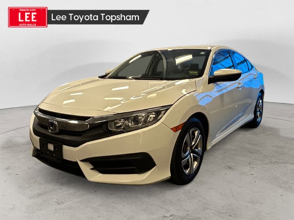 Used 2016 Honda Civic LX with VIN 19XFC2F51GE078515 for sale in Topsham, ME