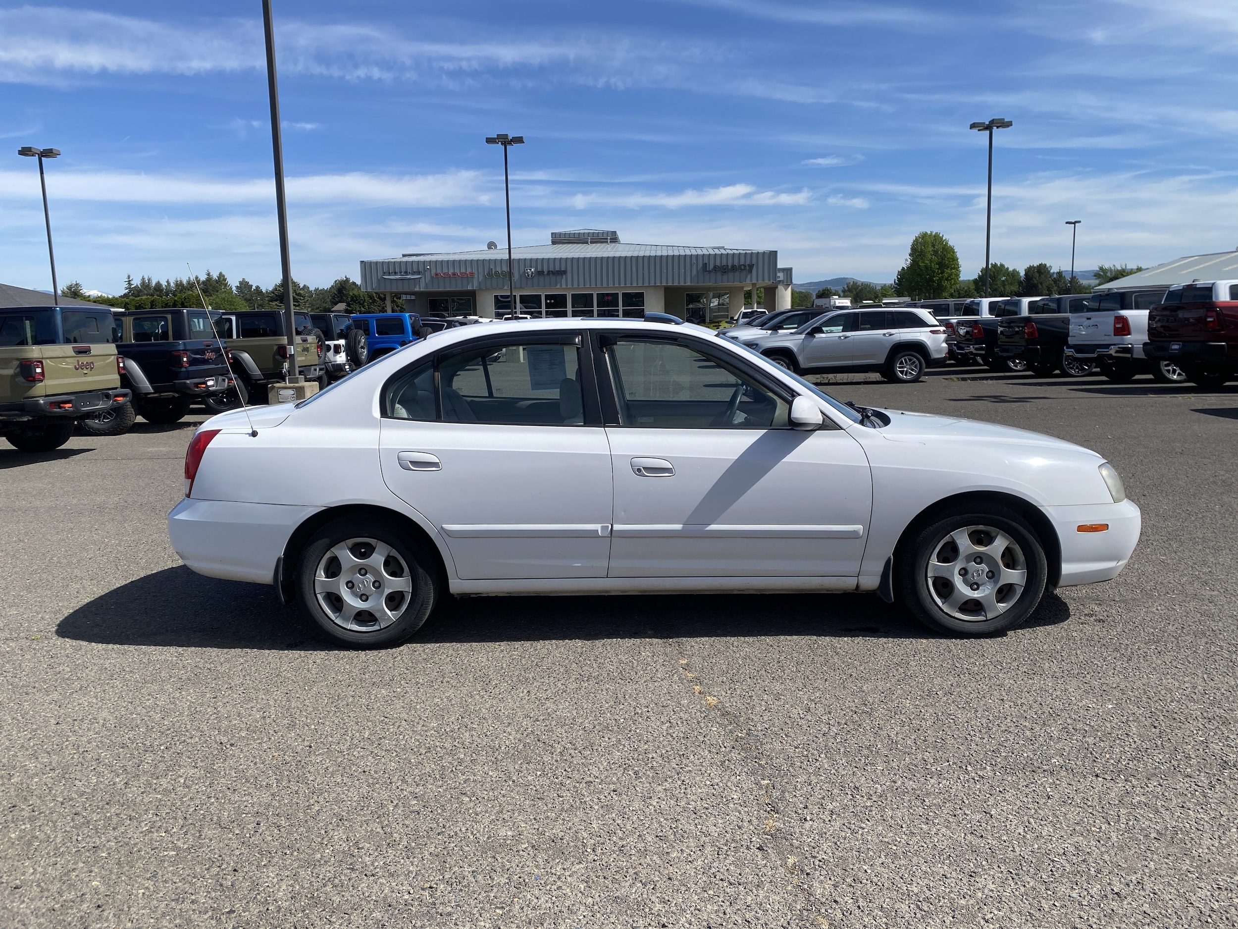 Used 2003 Hyundai Elantra GLS with VIN KMHDN45D93U471823 for sale in Island City, OR