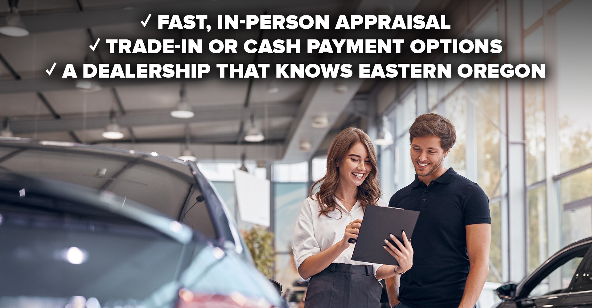 We Buy Cars in Island City, OR and La Grande