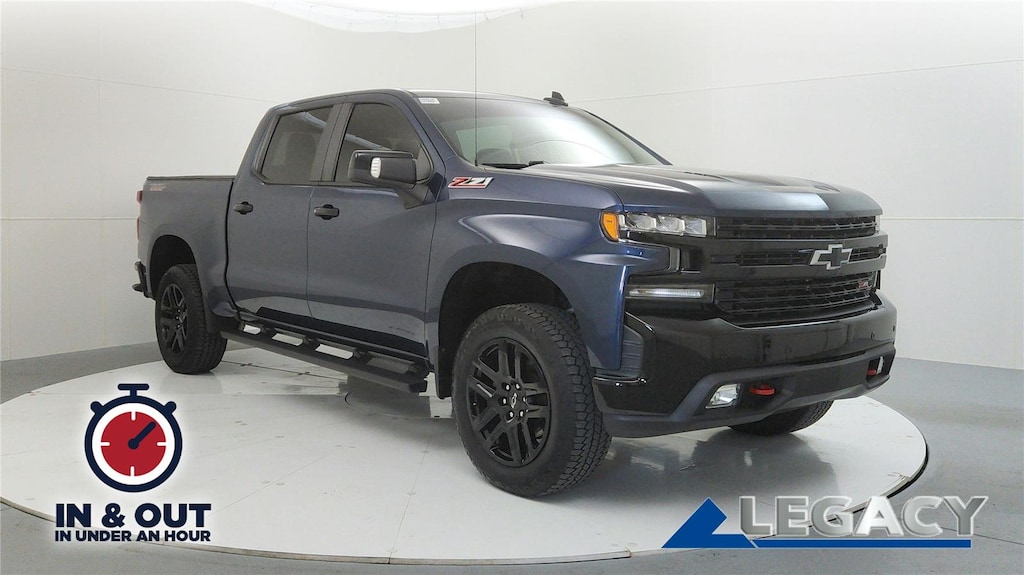 Used 2022 Chevrolet Silverado 1500 LTD LT Trail Boss Truck Crew Cab