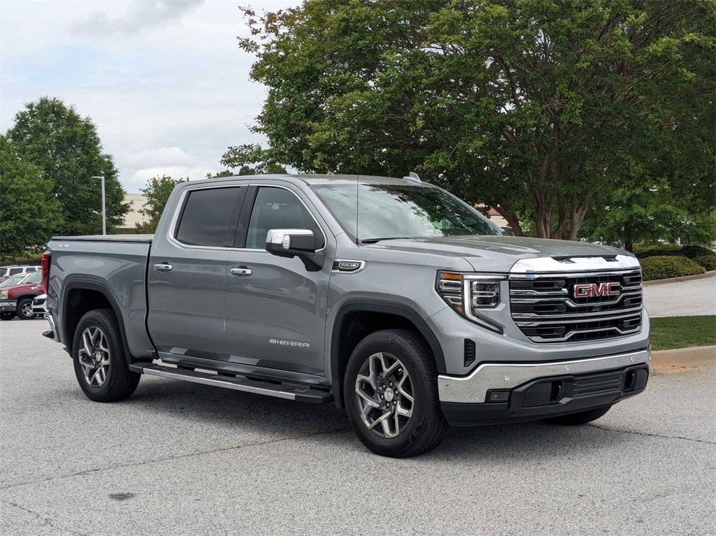 Certified 2023 GMC Sierra 1500 SLT with VIN 3GTUUDED5PG297068 for sale in Greenwood, SC