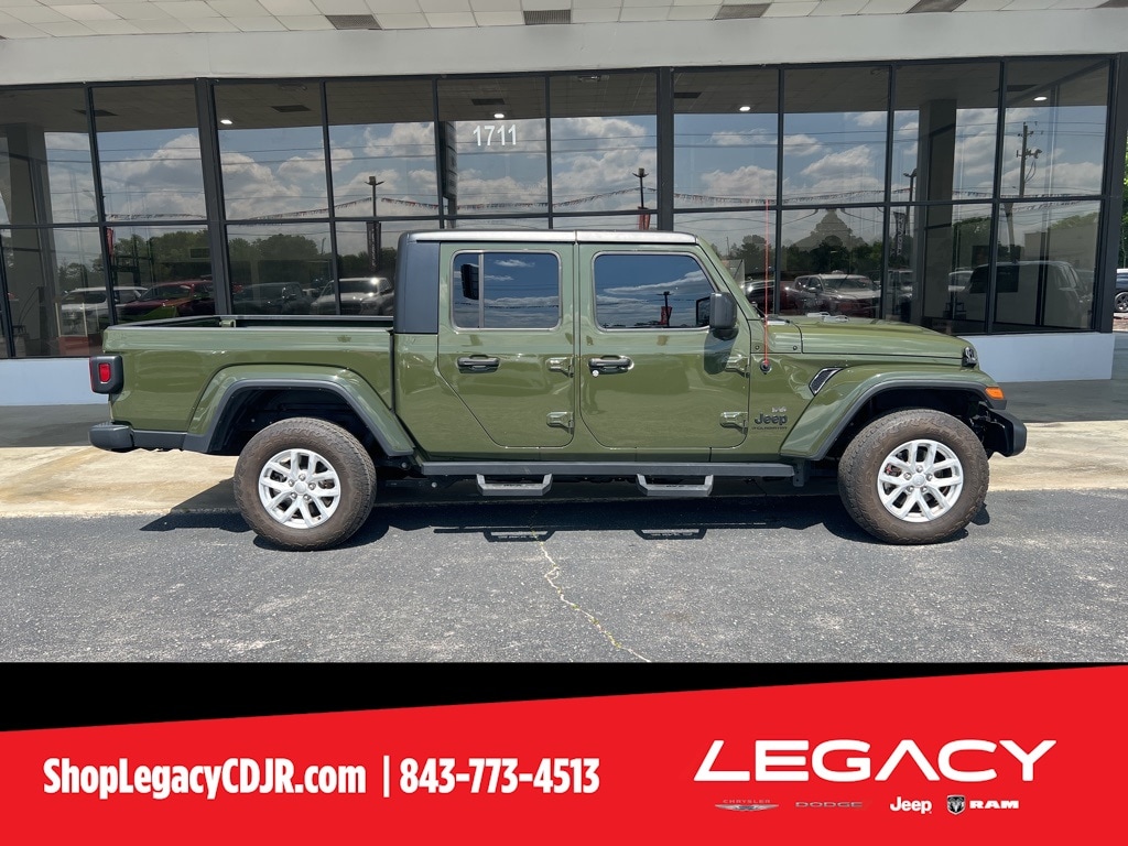 Used 2023 Jeep Gladiator Sport S with VIN 1C6HJTAG2PL582499 for sale in Florence, SC