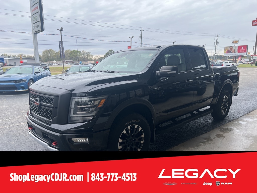 Certified 2021 Nissan Titan PRO-4X with VIN 1N6AA1ED9MN532274 for sale in Florence, SC