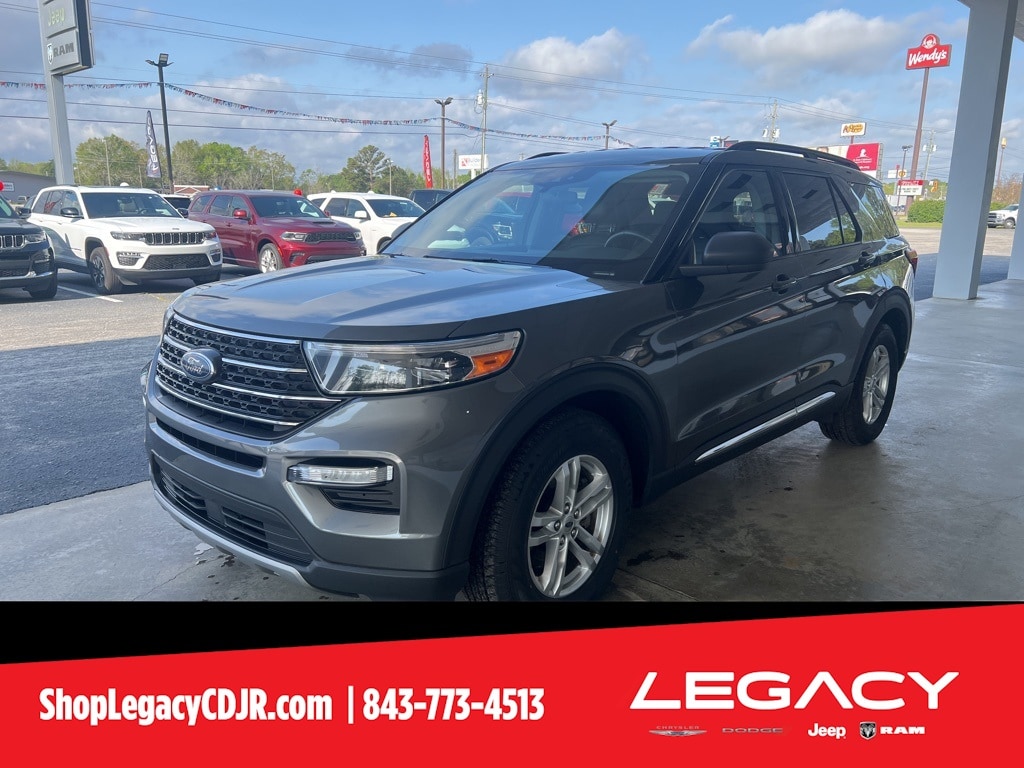 Certified 2023 Ford Explorer XLT with VIN 1FMSK7DH6PGA59482 for sale in Florence, SC