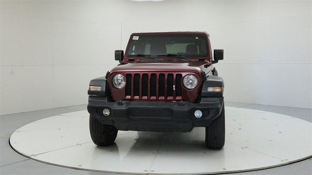 Used 2022 Jeep Wrangler Unlimited Sport S with VIN 1C4HJXDN5NW185794 for sale in Corbin, KY