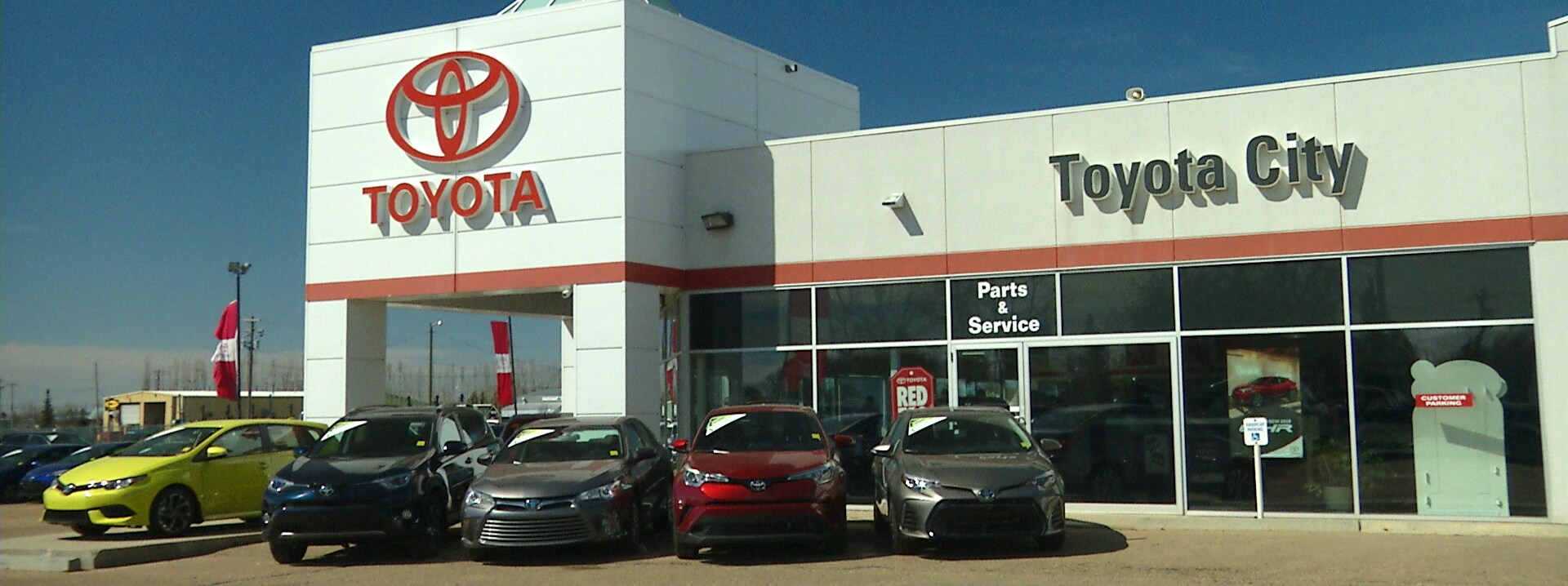Parts Department Toyota City in Wetaskiwin, AB