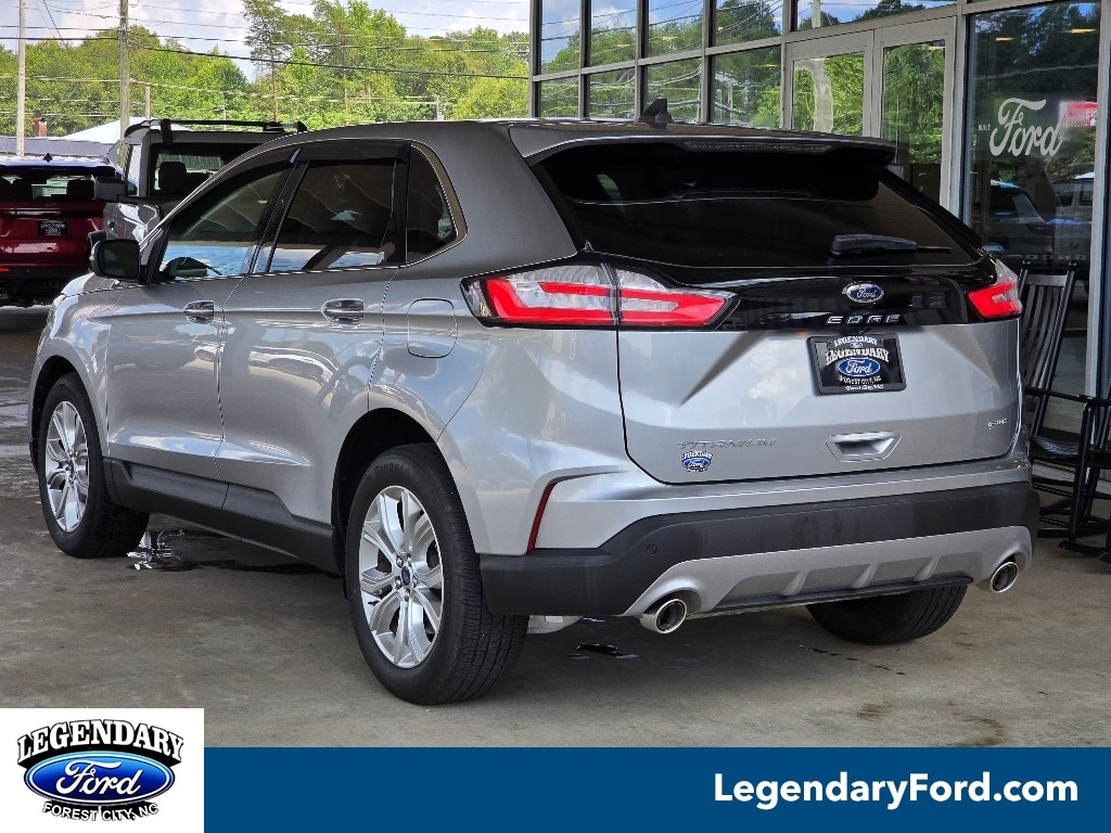 Used 2022 Ford Edge Titanium with VIN 2FMPK4K96NBA34621 for sale in Forest City, NC