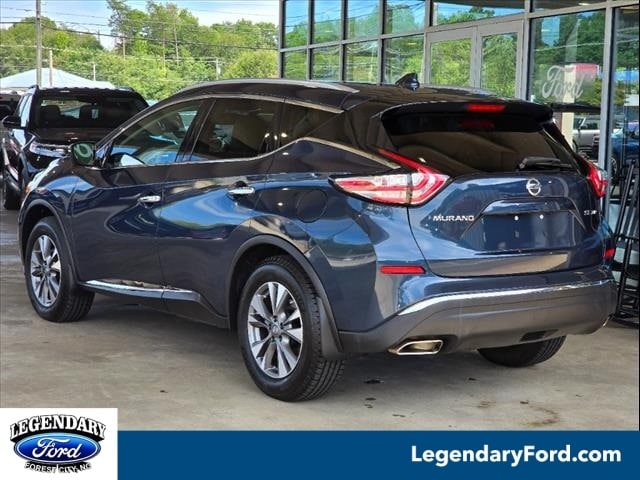 Used 2016 Nissan Murano SL with VIN 5N1AZ2MH4GN160414 for sale in Forest City, NC