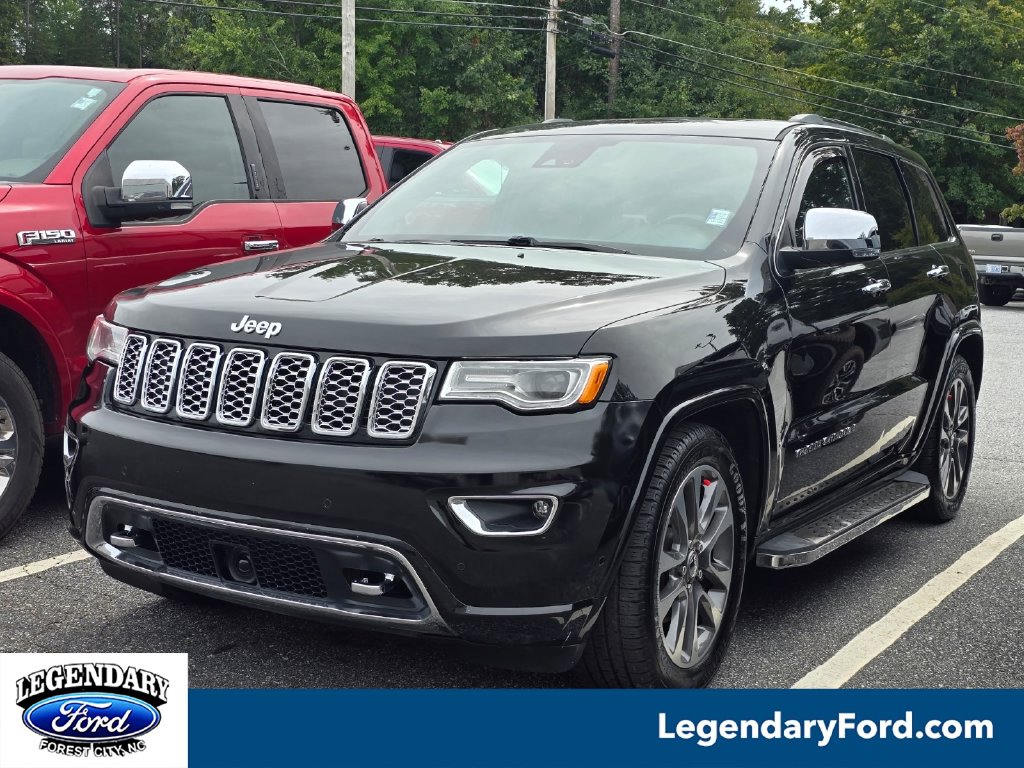 Used 2018 Jeep Grand Cherokee Overland with VIN 1C4RJFCG8JC103005 for sale in Forest City, NC
