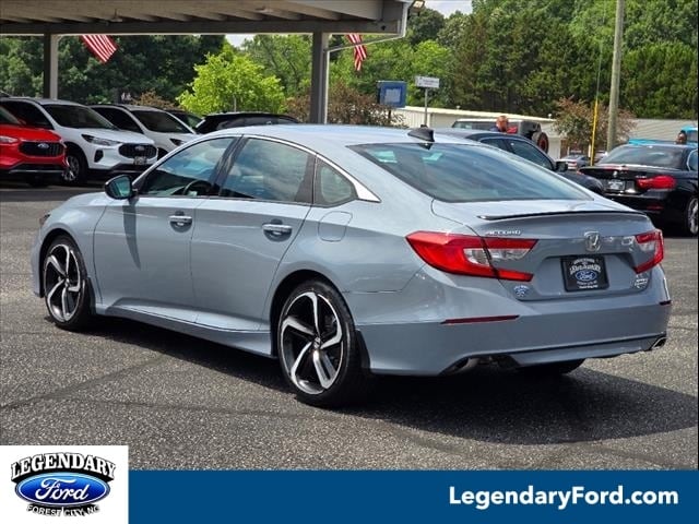 Used 2022 Honda Accord Sport SE with VIN 1HGCV1F43NA056497 for sale in Forest City, NC