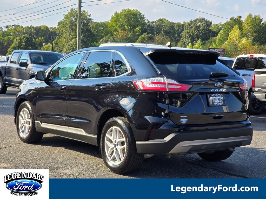 Used 2021 Ford Edge SEL with VIN 2FMPK4J91MBA39421 for sale in Forest City, NC