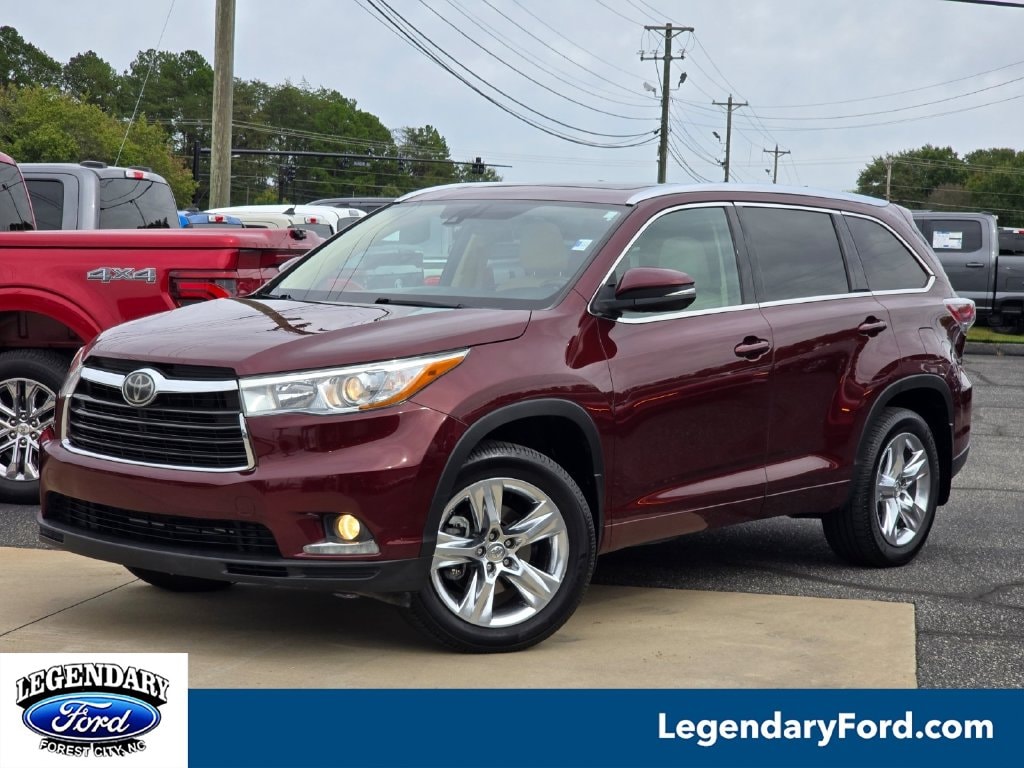 Used 2014 Toyota Highlander Limited Platinum with VIN 5TDDKRFH2ES068169 for sale in Forest City, NC