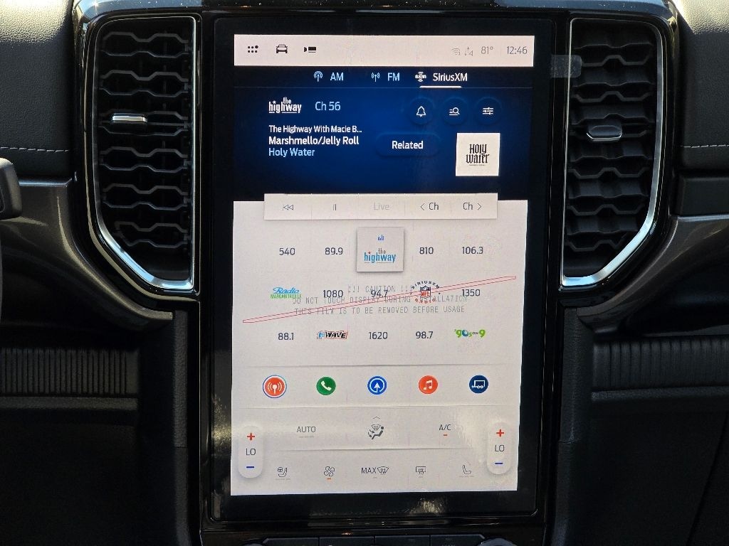 New 2025 Ford Ranger Lariat Truck SuperCrew