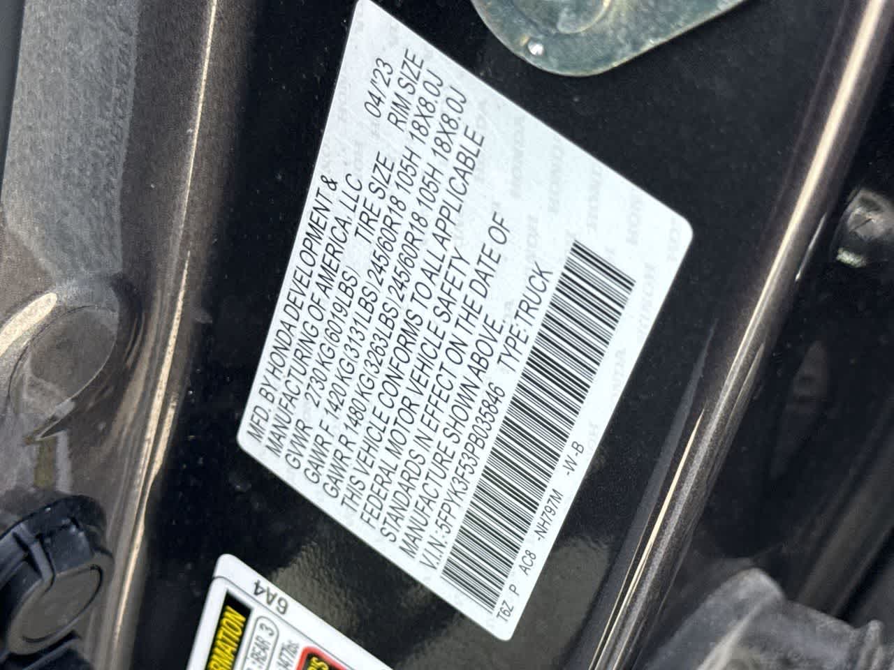 Thumbnail: 2023 Honda Ridgeline - 29