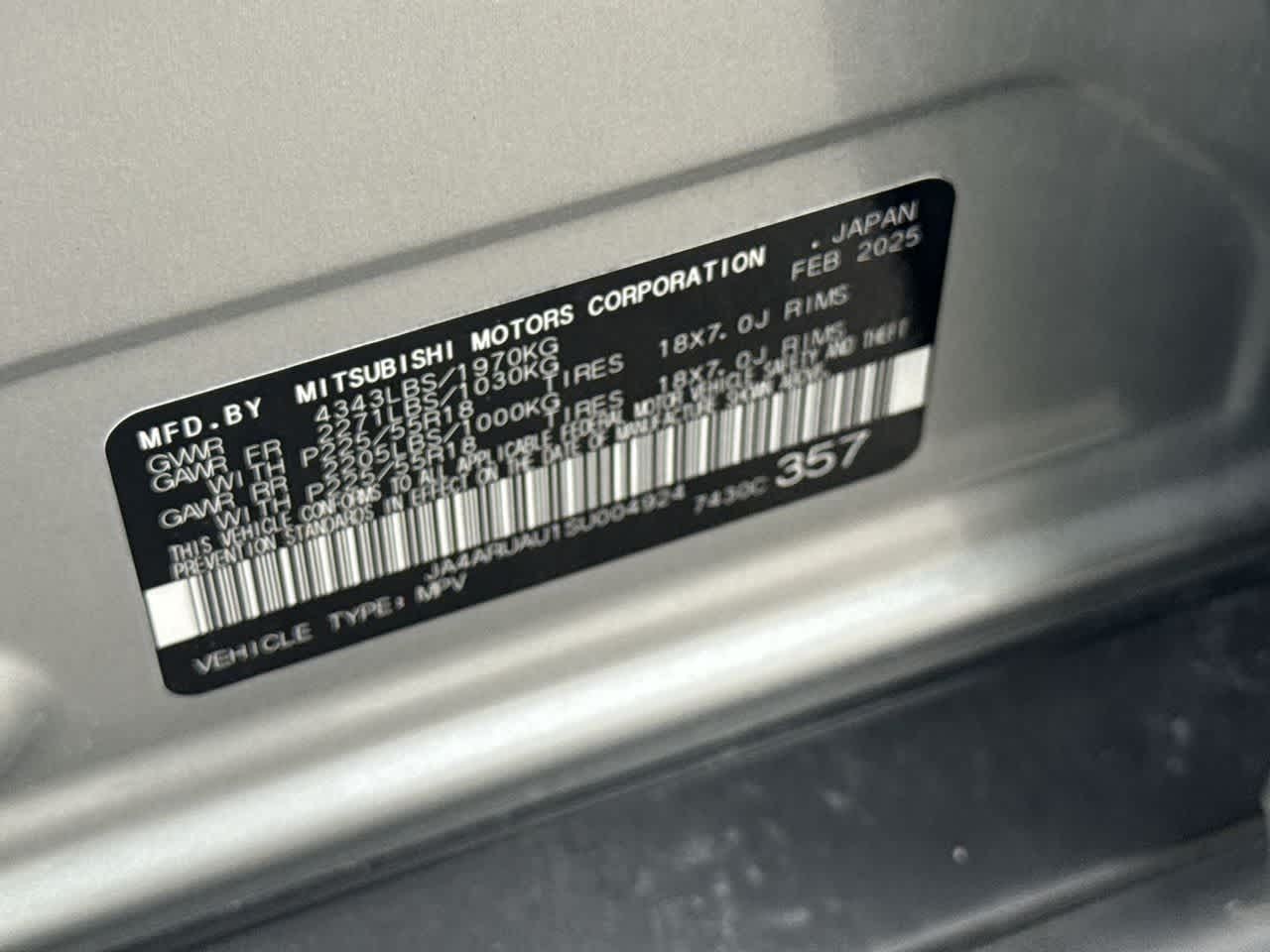 Thumbnail: 2025 Mitsubishi Outlander Sport - 29