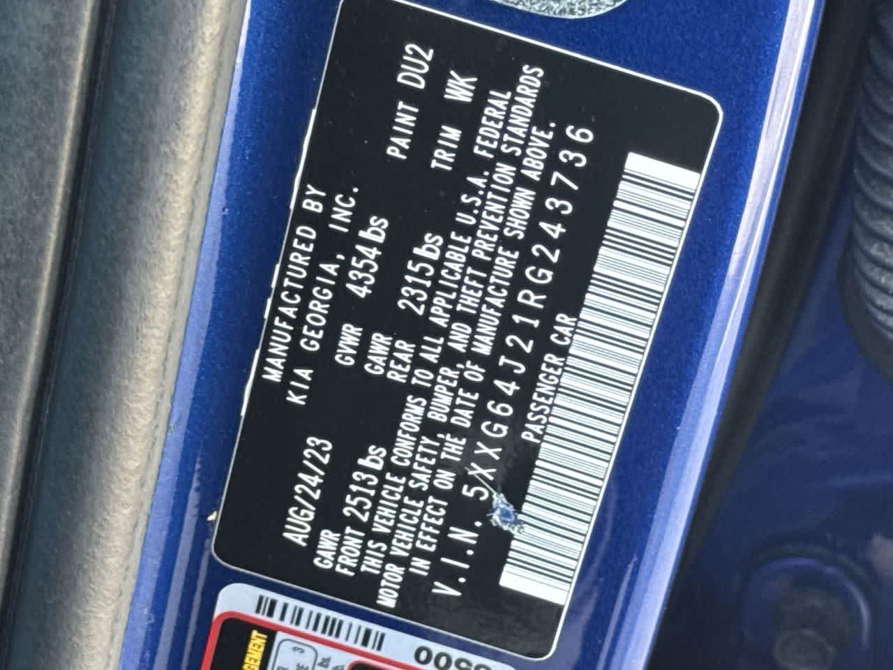 Thumbnail: 2024 Kia K5 - 29