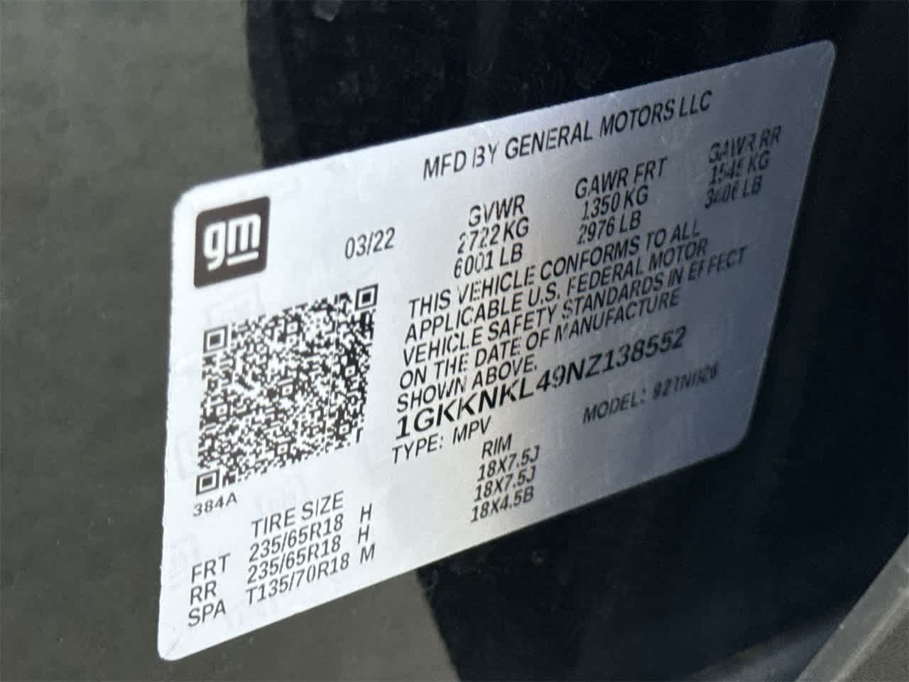 Thumbnail: 2022 GMC Acadia - 29