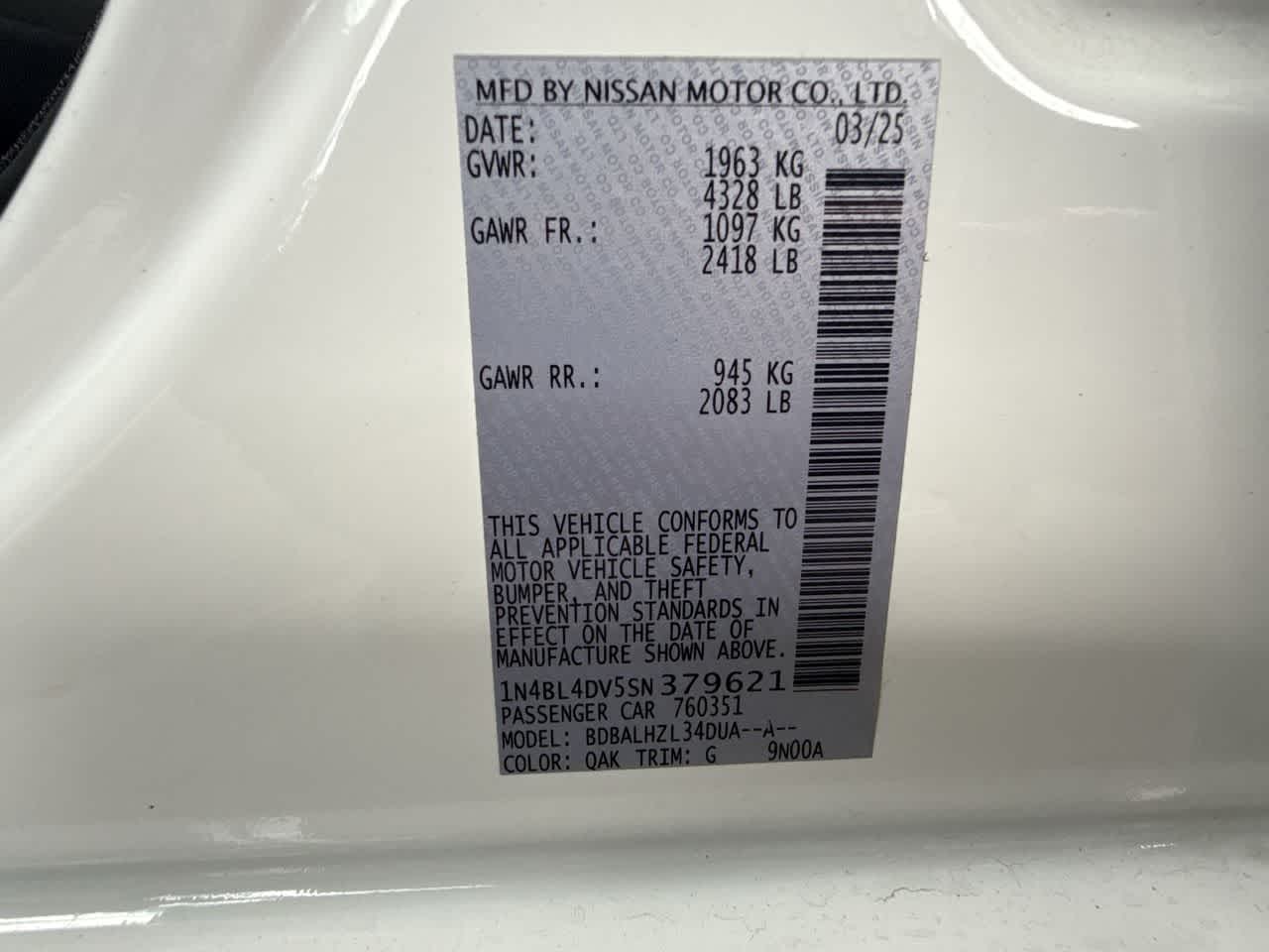 Thumbnail: 2025 Nissan Altima - 29