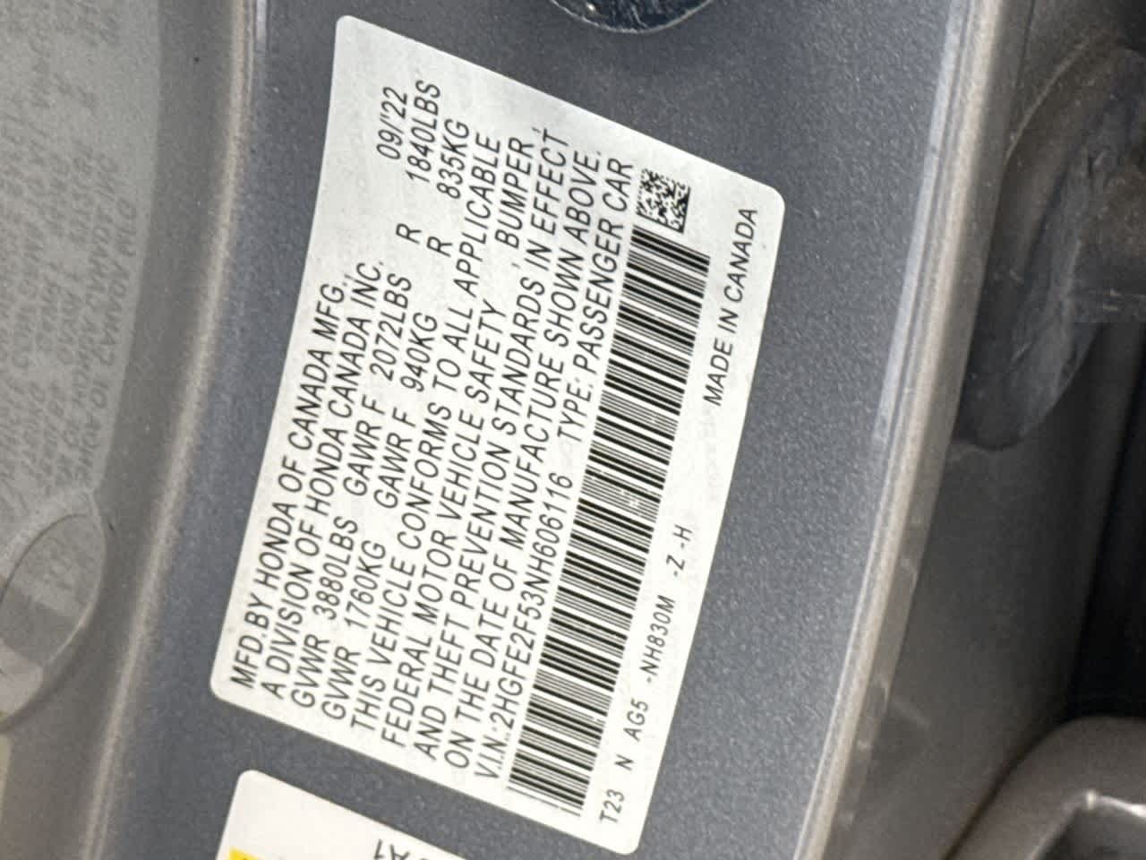 Thumbnail: 2022 Honda Civic - 29