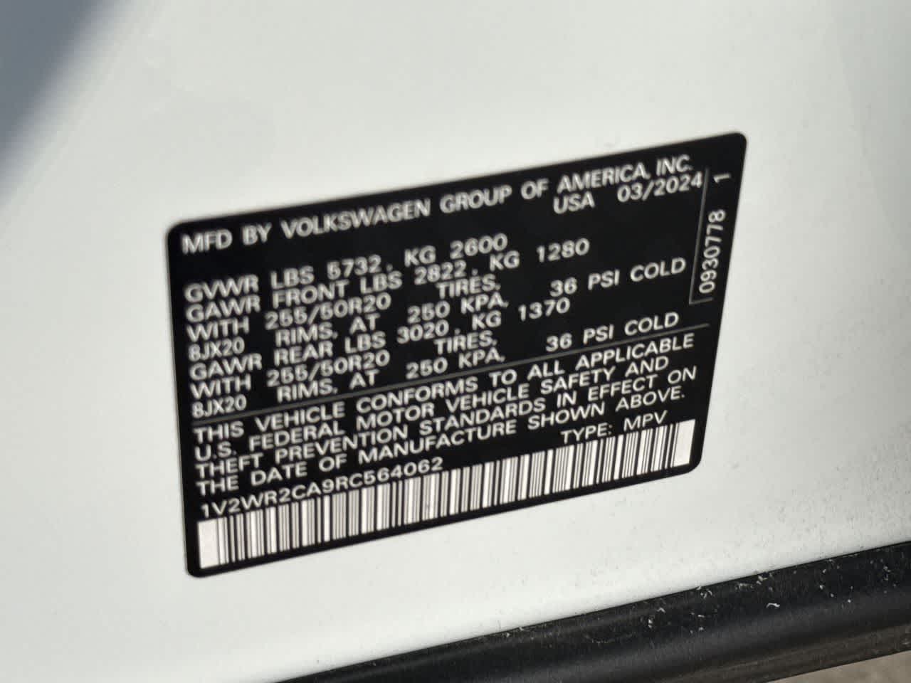 Thumbnail: 2024 Volkswagen Atlas - 29