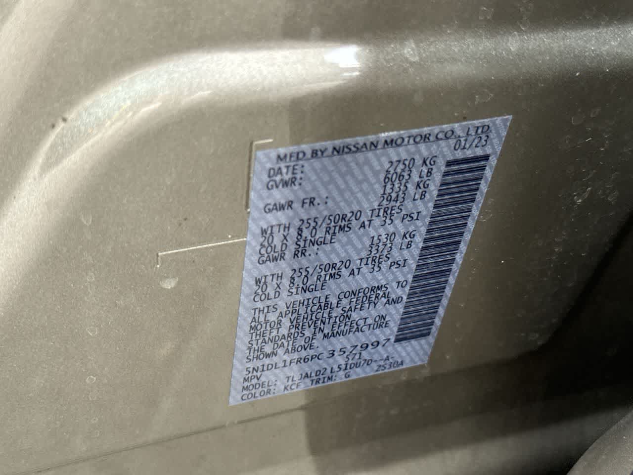 Thumbnail: 2023 INFINITI QX60 - 29