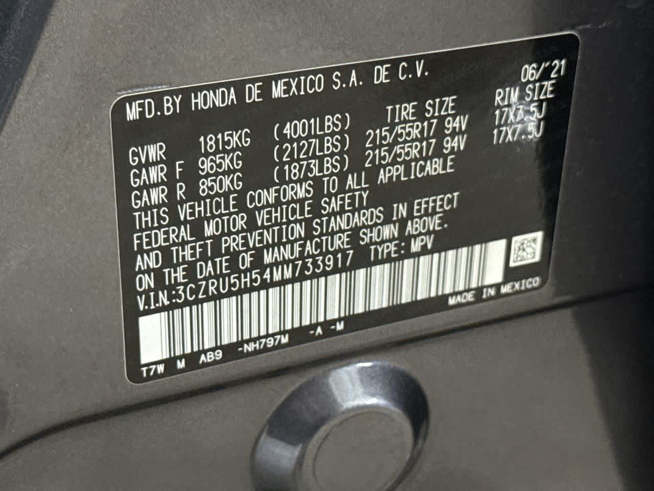 Thumbnail: 2021 Honda HR-V - 29