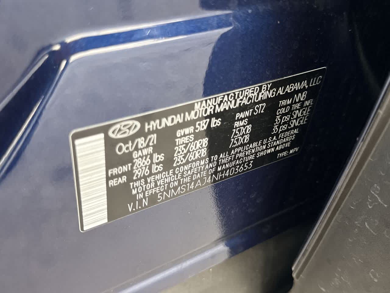 Thumbnail: 2022 Hyundai Santa Fe - 29