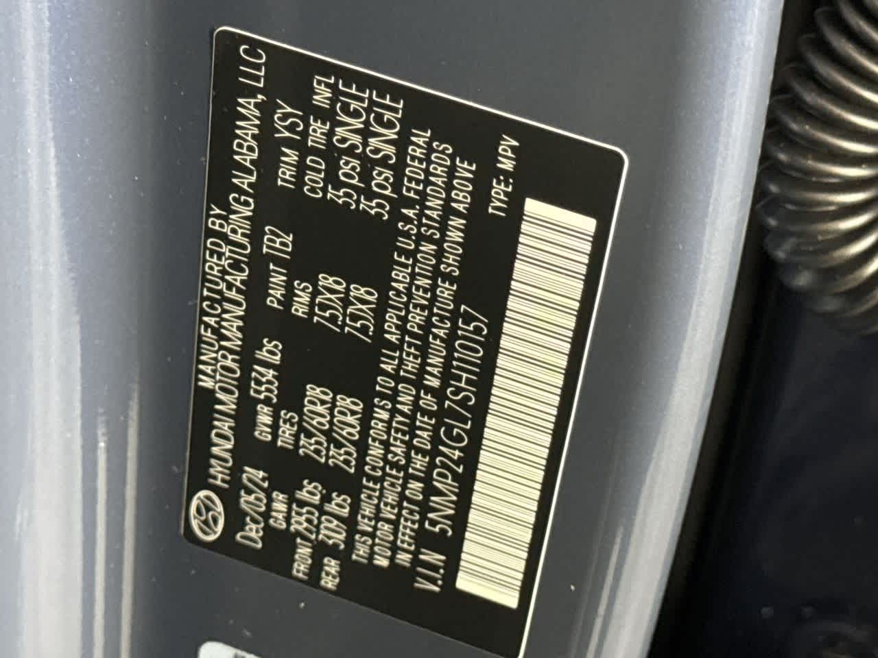 2025 Hyundai Santa Fe SEL 35