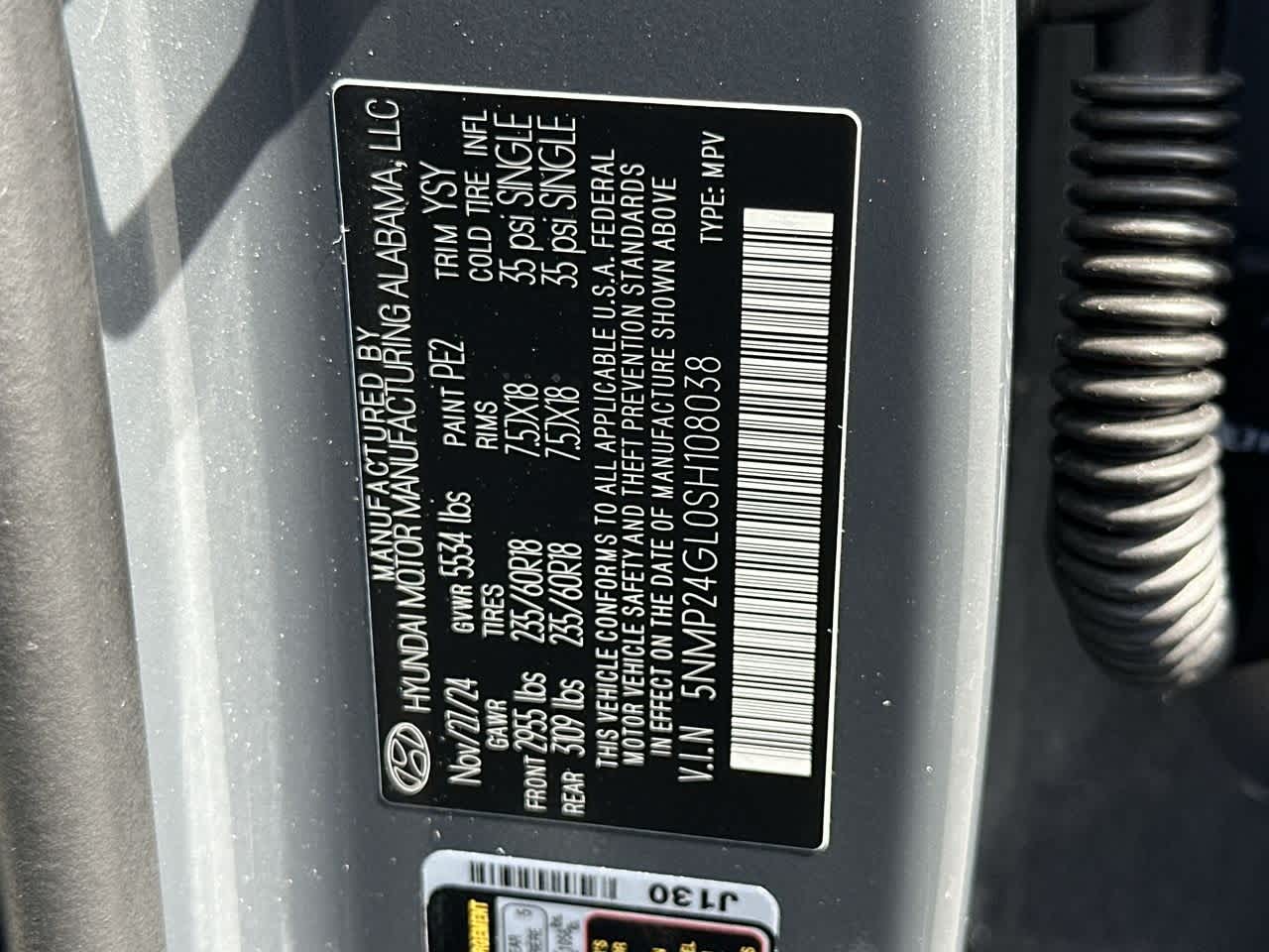 Thumbnail: 2025 Hyundai Santa Fe - 28