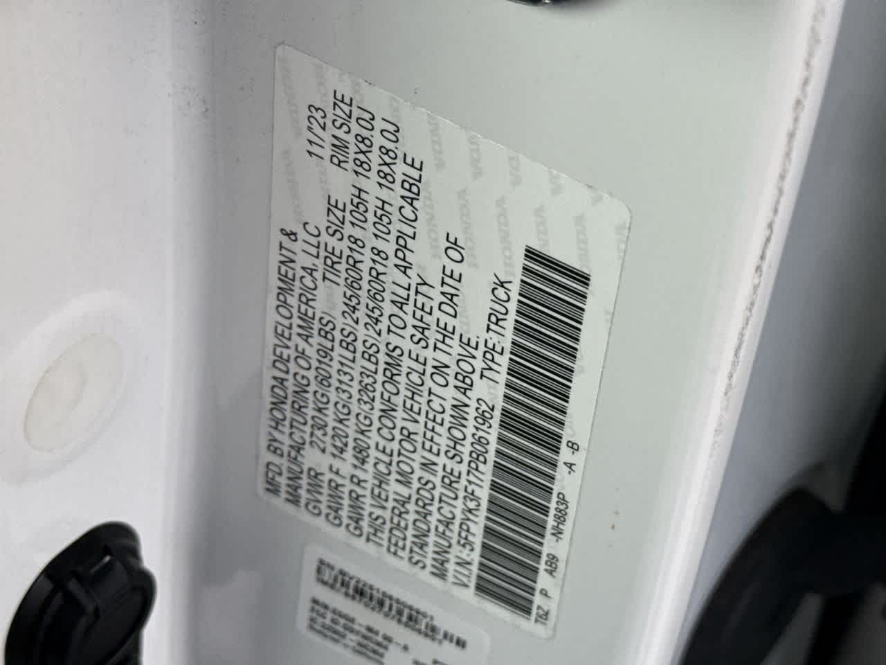 Thumbnail: 2023 Honda Ridgeline - 29