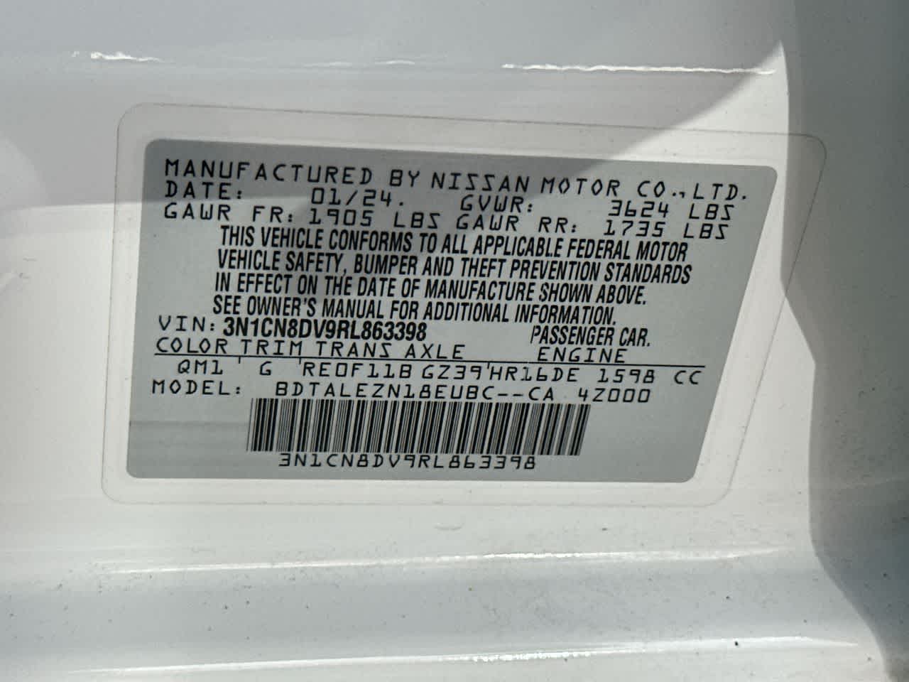 Thumbnail: 2024 Nissan Versa - 29