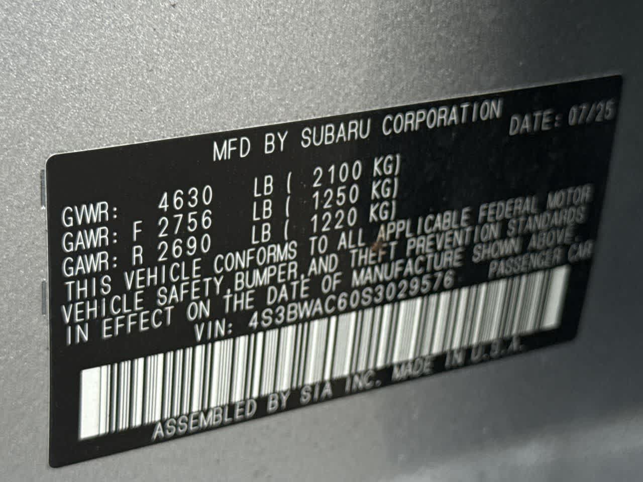 Thumbnail: 2025 Subaru Legacy - 29