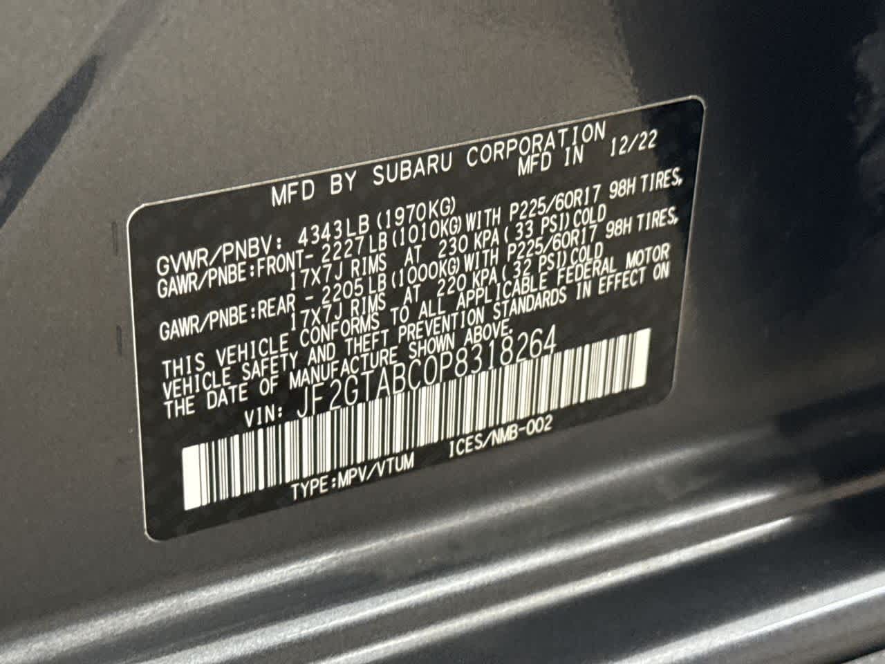 Thumbnail: 2023 Subaru Crosstrek - 29
