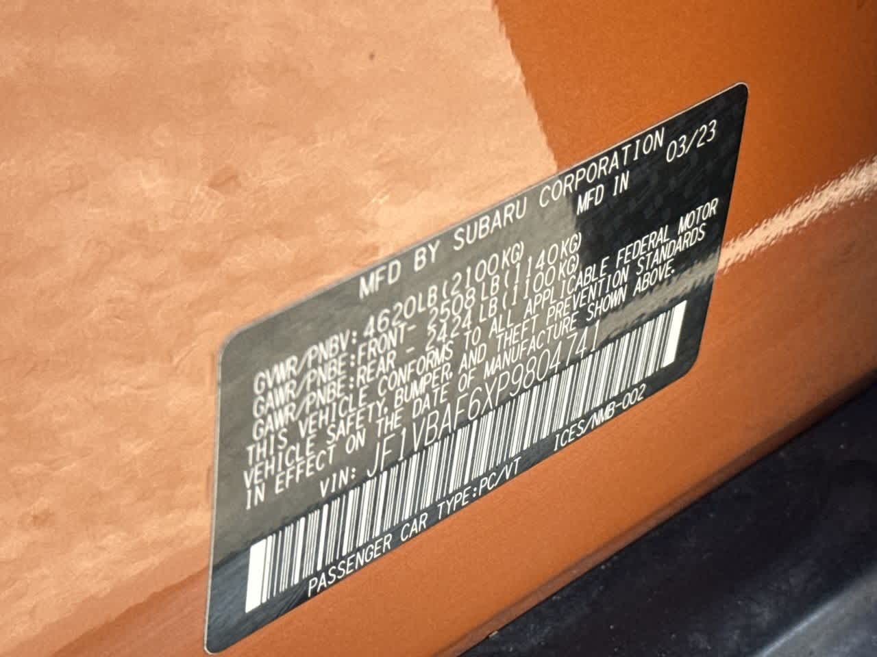 Thumbnail: 2023 Subaru WRX - 29