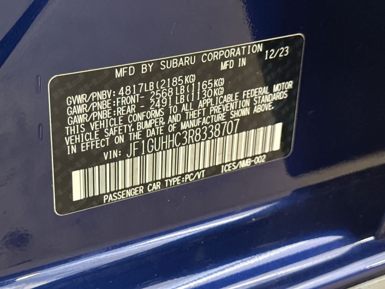 2024 Subaru Impreza RS 29