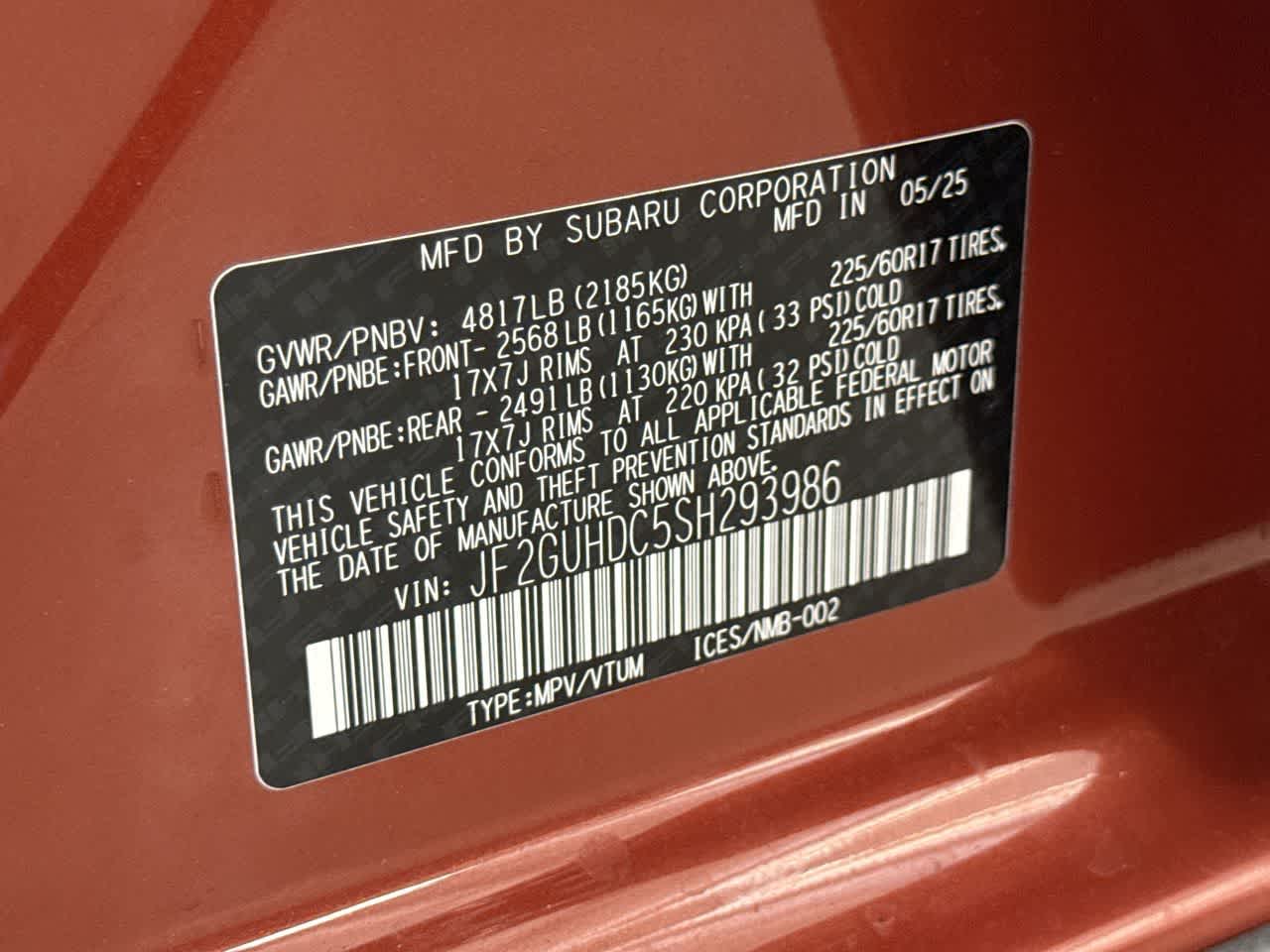 Thumbnail: 2025 Subaru Crosstrek - 29